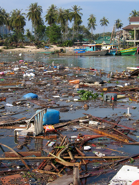 Tsunami Thailand Phi Phi Island 2004